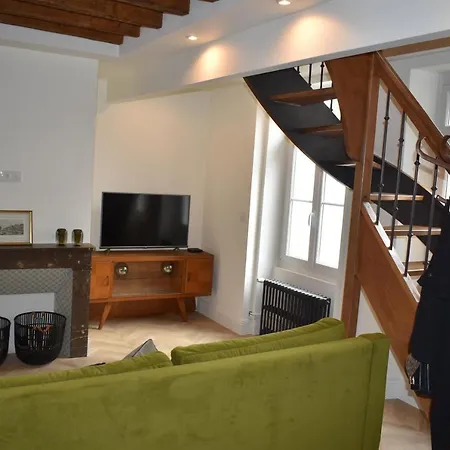 アパート Maison 1747 - De Standing En Vieille-ville Avec Cour ブローニュ・シュル・メール